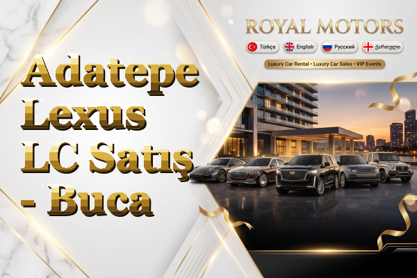 Adatepe Lexus LC Satış - Buca