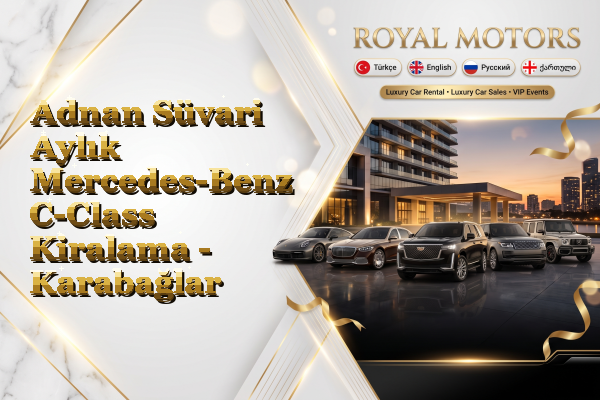 Adnan Süvari Aylık Mercedes-Benz C-Class Kiralama - Karabağlar