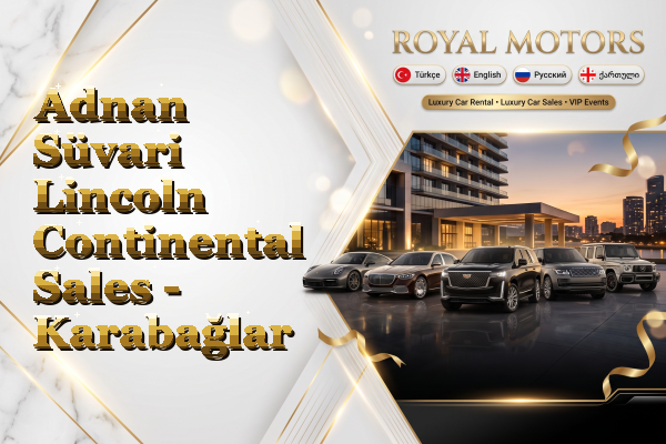 Adnan Süvari Lincoln Continental Sales - Karabağlar