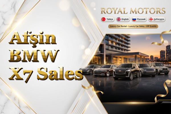 Afşin BMW X7 Sales