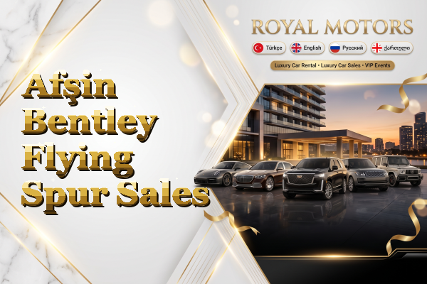 Afşin Bentley Flying Spur Sales