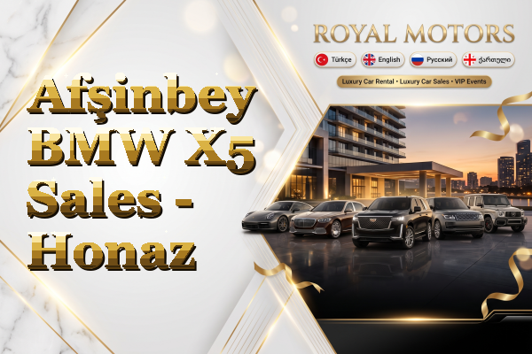 Afşinbey BMW X5 Sales - Honaz