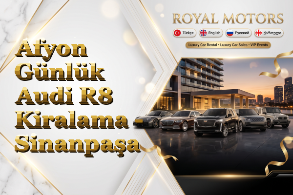 Afyon Günlük Audi R8 Kiralama - Sinanpaşa