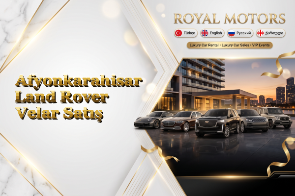 Afyonkarahisar Land Rover Velar Satış