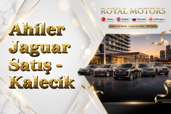 Ahiler Jaguar Satış - Kalecik