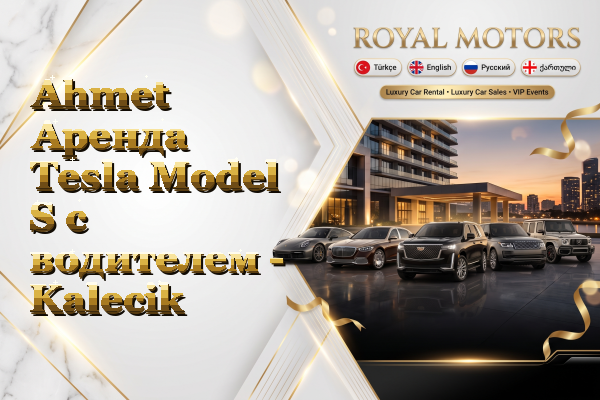 Ahmet Аренда Tesla Model S с водителем - Kalecik