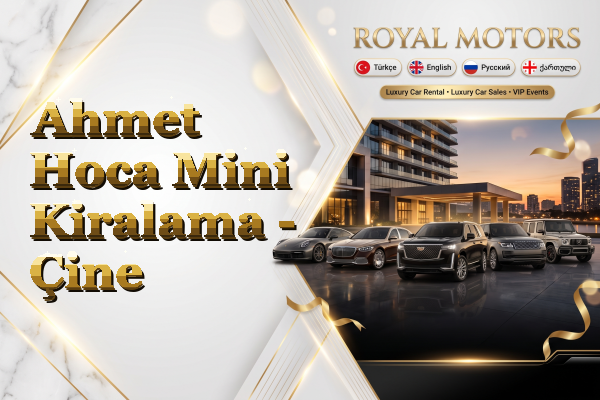 Ahmet Hoca Mini Kiralama - Çine