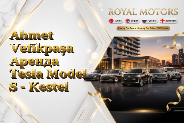 Ahmet Vefikpaşa Аренда Tesla Model S - Kestel