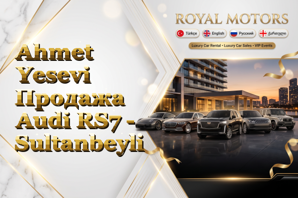 Ahmet Yesevi Продажа Audi RS7 - Sultanbeyli