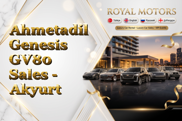 Ahmetadil Genesis GV80 Sales - Akyurt