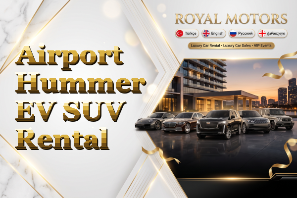 Airport Hummer EV SUV Rental
