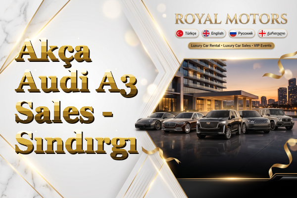 Akça Audi A3 Sales - Sındırgı