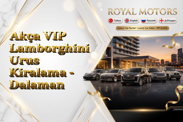 Akça VIP Lamborghini Urus Kiralama - Dalaman