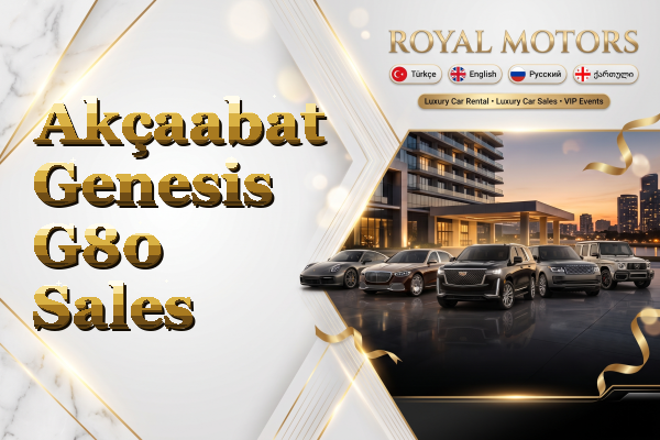 Akçaabat Genesis G80 Sales
