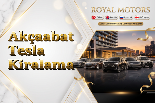 Akçaabat Tesla Kiralama