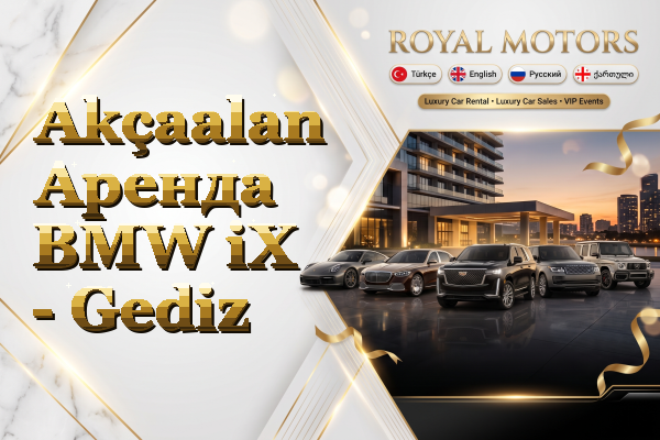 Akçaalan Аренда BMW iX - Gediz
