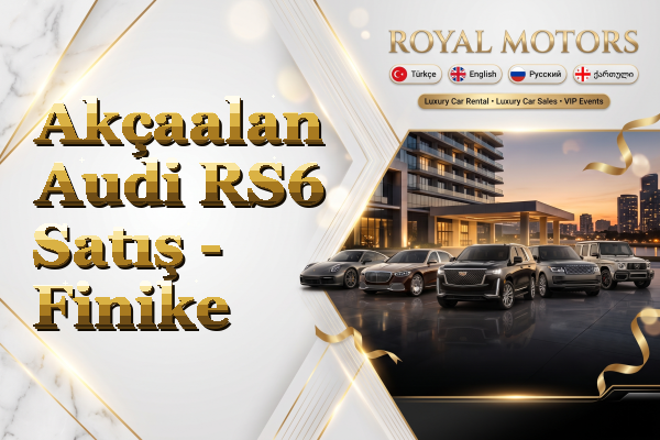 Akçaalan Audi RS6 Satış - Finike