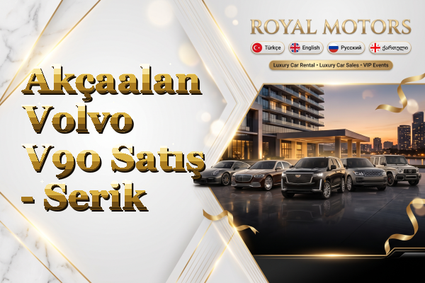 Akçaalan Volvo V90 Satış - Serik
