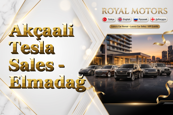 Akçaali Tesla Sales - Elmadağ