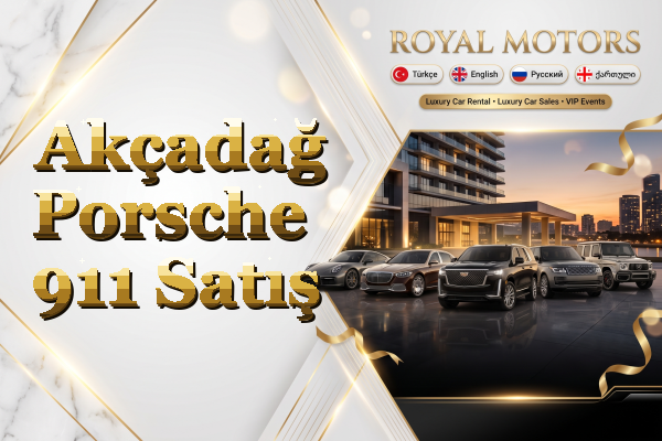 Akçadağ Porsche 911 Satış