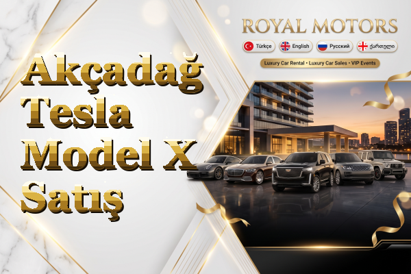 Akçadağ Tesla Model X Satış