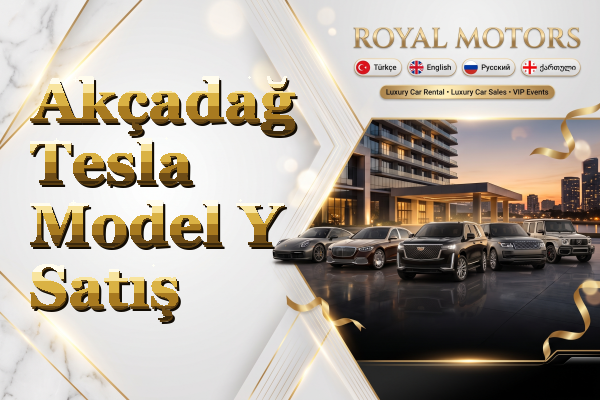 Akçadağ Tesla Model Y Satış