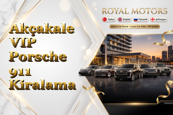 Akçakale VIP Porsche 911 Kiralama