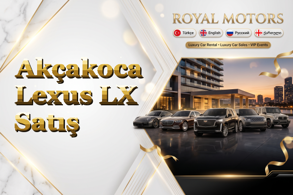 Akçakoca Lexus LX Satış