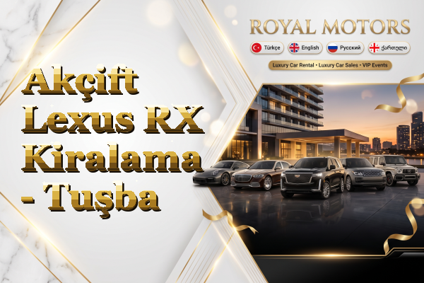 Akçift Lexus RX Kiralama - Tuşba