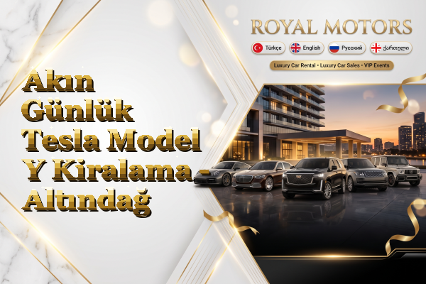 Akın Günlük Tesla Model Y Kiralama - Altındağ