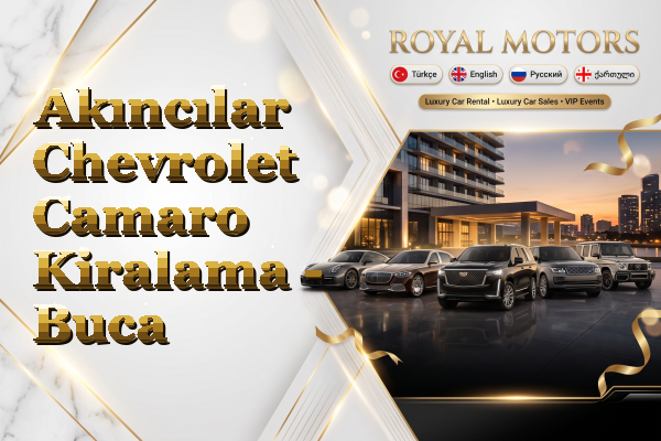 Akıncılar Chevrolet Camaro Kiralama - Buca