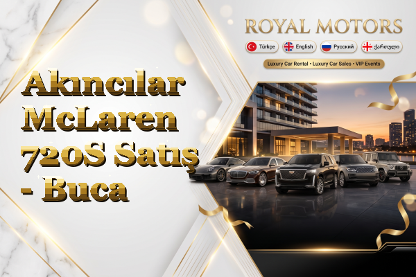 Akıncılar McLaren 720S Satış - Buca