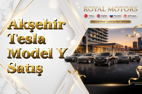 Akşehir Tesla Model Y Satış