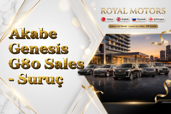 Akabe Genesis G80 Sales - Suruç