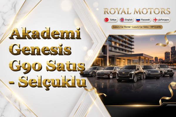 Akademi Genesis G90 Satış - Selçuklu