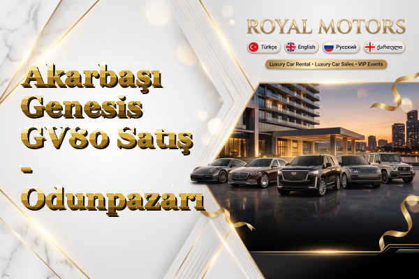 Akarbaşı Genesis GV80 Satış - Odunpazarı