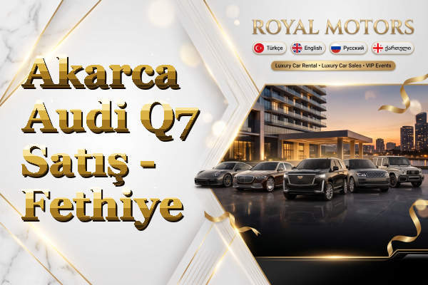 Akarca Audi Q7 Satış - Fethiye