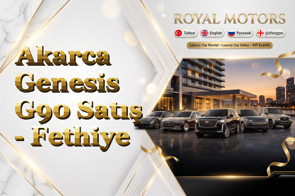 Akarca Genesis G90 Satış - Fethiye