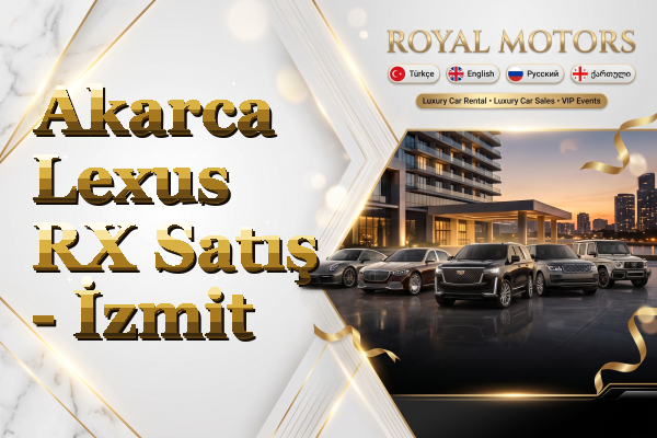 Akarca Lexus RX Satış - İzmit