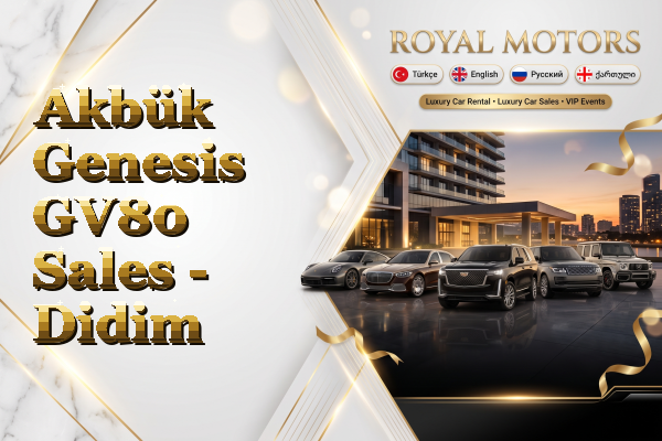 Akbük Genesis GV80 Sales - Didim