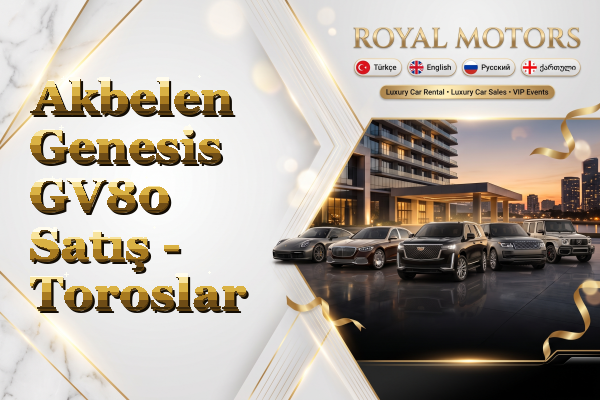 Akbelen Genesis GV80 Satış - Toroslar