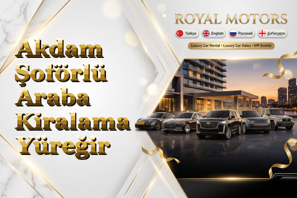 Akdam Şoförlü Araba Kiralama - Yüreğir