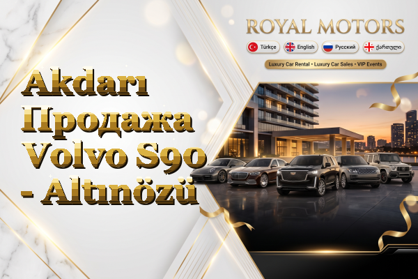 Akdarı Продажа Volvo S90 - Altınözü