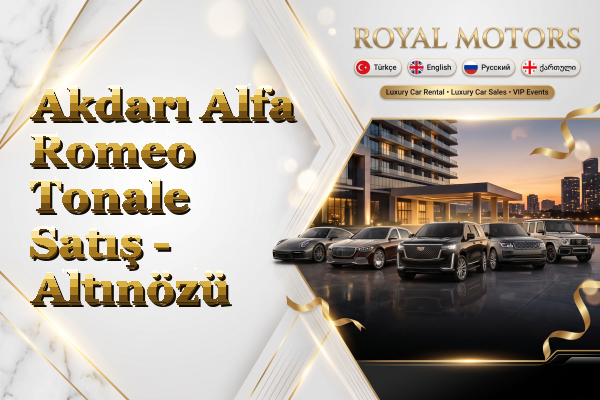 Akdarı Alfa Romeo Tonale Satış - Altınözü