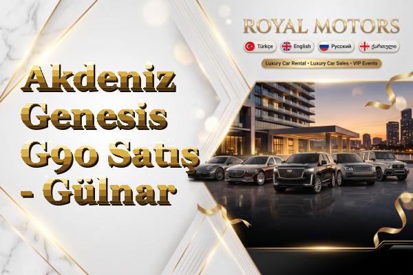 Akdeniz Genesis G90 Satış - Gülnar