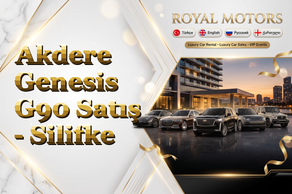 Akdere Genesis G90 Satış - Silifke
