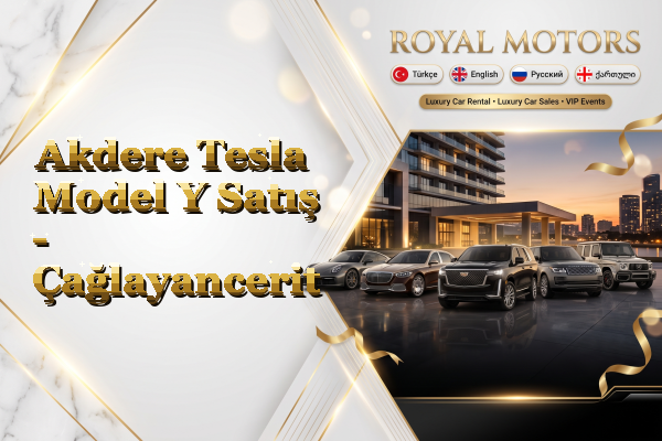 Akdere Tesla Model Y Satış - Çağlayancerit