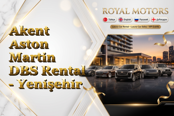 Akent Aston Martin DBS Rental - Yenişehir