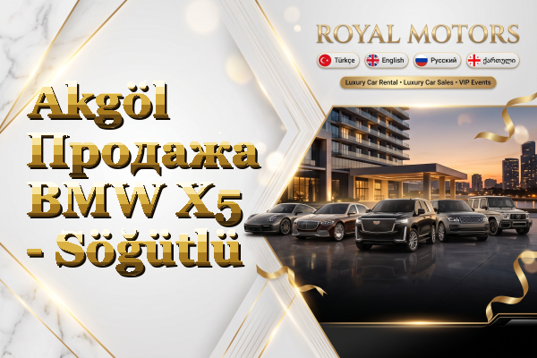 Akgöl Продажа BMW X5 - Söğütlü