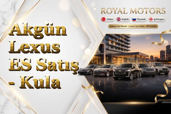 Akgün Lexus ES Satış - Kula